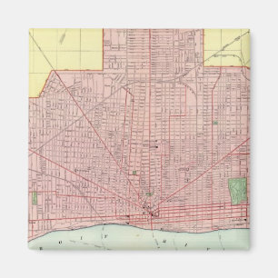 Detroit och kinditet magnet