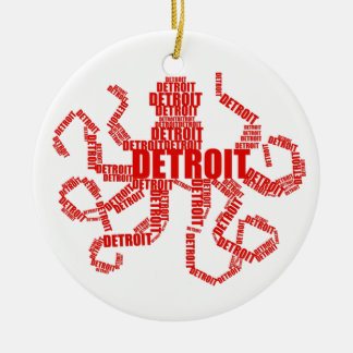 Detroit Octopus Julgransprydnad Keramik