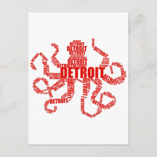 Detroit Octopus Vykort