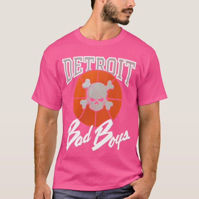 Detroit Pistons T Shirt (Framsida)