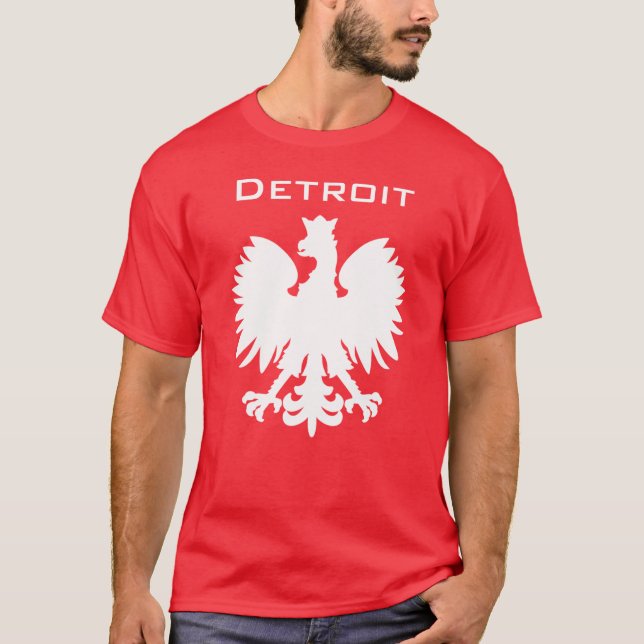 Detroit polsk pride tröja (Framsida)