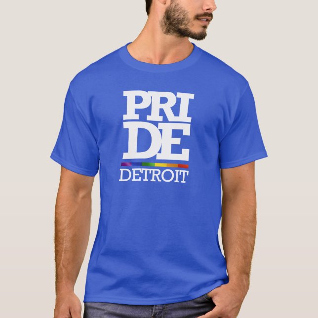 DETROIT PRIDE -- .png Tröja (Framsida)