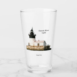 Detroit River Light glass Glaskopp