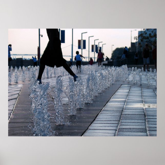 Detroit riverside #1 poster (Framsidan)