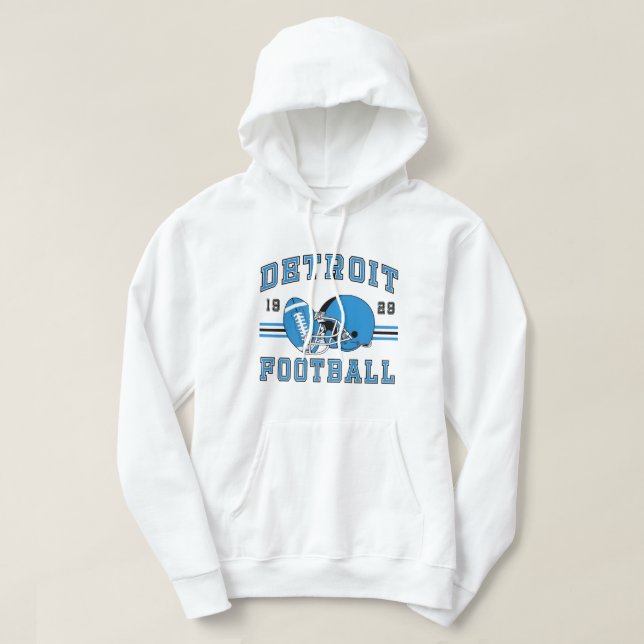 Detroit Rugby Hoodie (Design framsida)