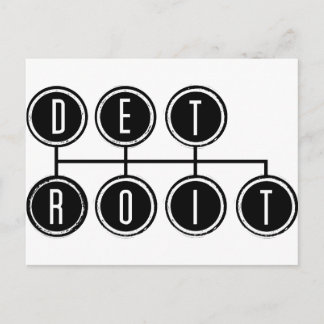 Detroit Shifter Vykort