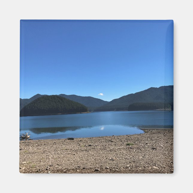 Detroit Sjö, Oregon Magnet (Framsidan)