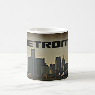 Detroit Skyline Coffee Mugg