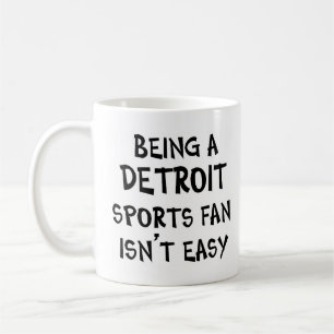 Detroit sport fan, att vara kaffemugg