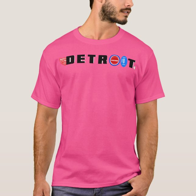 Detroit Sports T Shirt (Framsida)