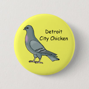 Detroit stadshöna knapp