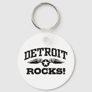 Detroit Sten Nyckelring