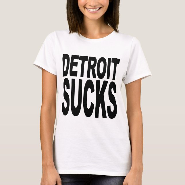Detroit suger t shirt (Framsida)