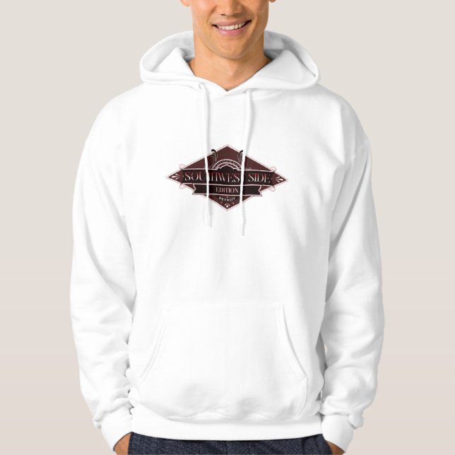 Detroit - sydvästra sidan hoodie (Framsida)