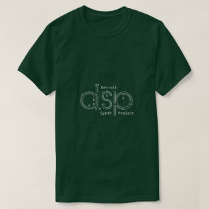 Detroit Synth projekterar utslagsplatsen T Shirt