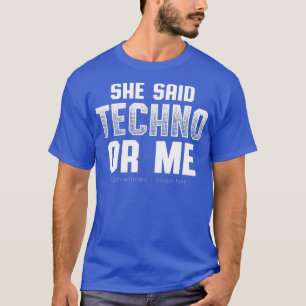Detroit Techno House Music Festival eller Me EDM T Shirt