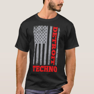 Detroit Techno House Music Festival Tech Life T Shirt