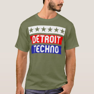 Detroit Techno House Music Festival USA EDM T Shirt
