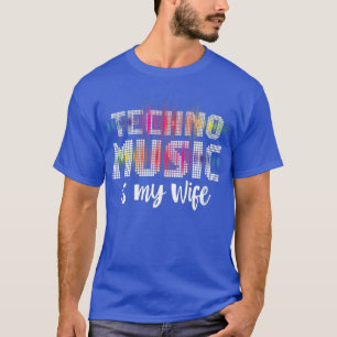 Detroit Techno House Music Festival Wife EDM T Shirt