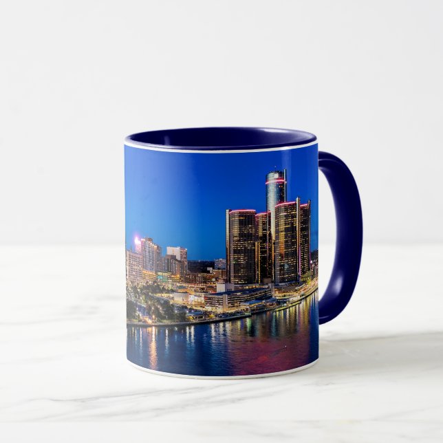Detroit Twilight Mugg (Framsida höger)