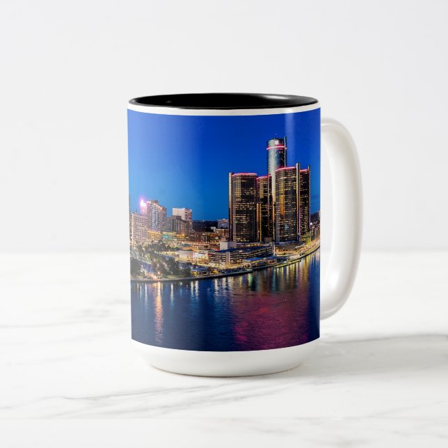 Detroit Twilight Mugg (Framsida höger)