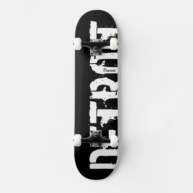 Detroit - Urban Stil - Skateboard Bräda 20,5 Cm (Framsida)