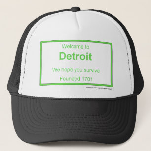 Detroit välkomnande keps