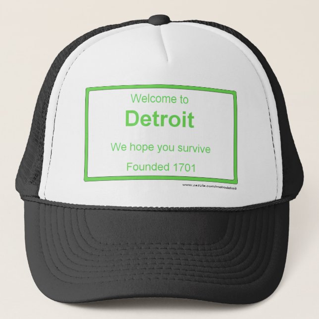Detroit välkomnande keps (Framsida)