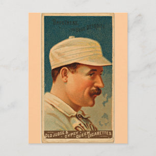 Detroit Wolverines, 1888, Vintage Baseball Card Vykort