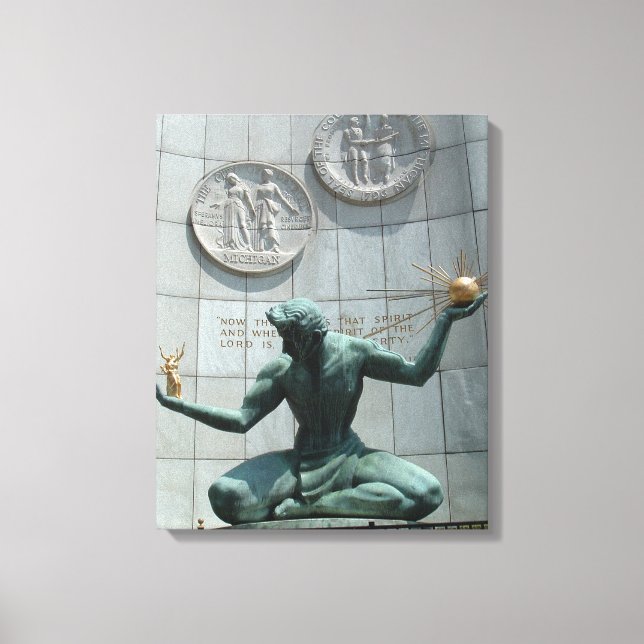Detroit Wrapped Canvas (Framsida)