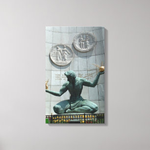 Detroit Wrapped Canvas