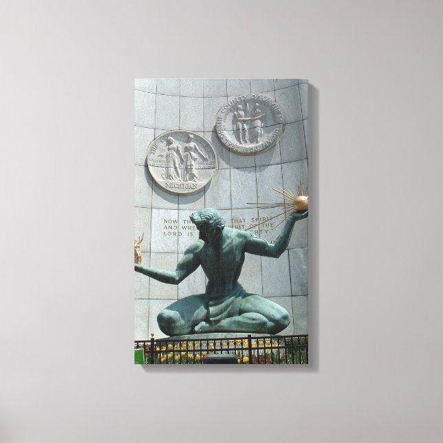 Detroit Wrapped Canvas (Framsida)