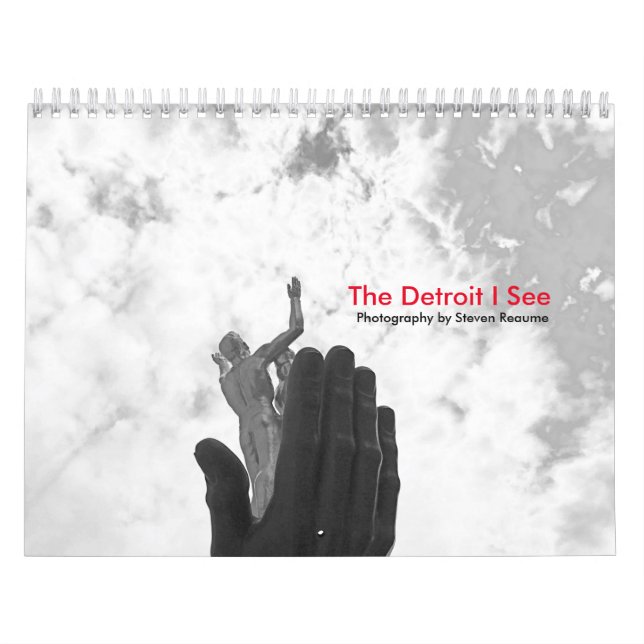 Detroiten ser jag kalender 2017 (Omslag)