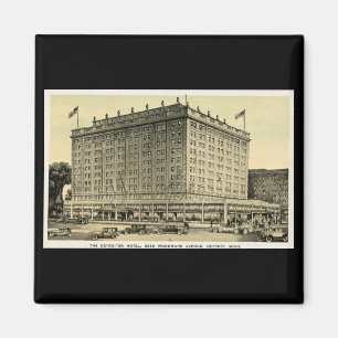 Detroiter hotell Woodward Ave, Detroit, Michigan Magnet