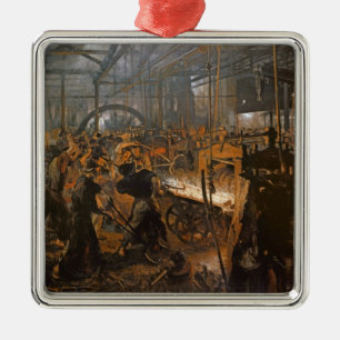 DetRullande mal, 1875 Julgransprydnad Metall