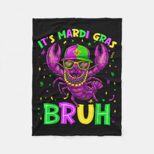 Dets Mardi Gras Bruh 67 Sex Sju Krabbepärlor Ma Fleecefilt