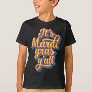 Detsamma Mardi Gras Yall Mardi Gras Party Maskerad T Shirt
