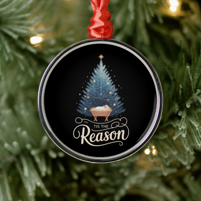 Detta är anledningen till den kristna Religiösans  Julgransprydnad Metall (Träd)