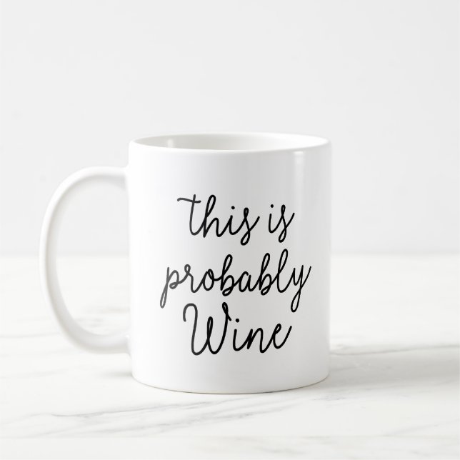Detta är antagligen vin kaffemugg (Vänster)