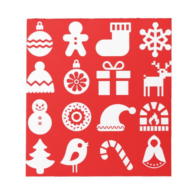 "Detta är Anteckningsblocket för säsongsjul Anteckningsblock (Framsida)