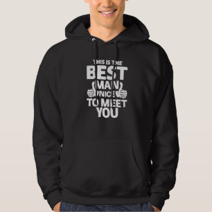 Detta Är Den Bästa Mans Svärmansfest Hoodie