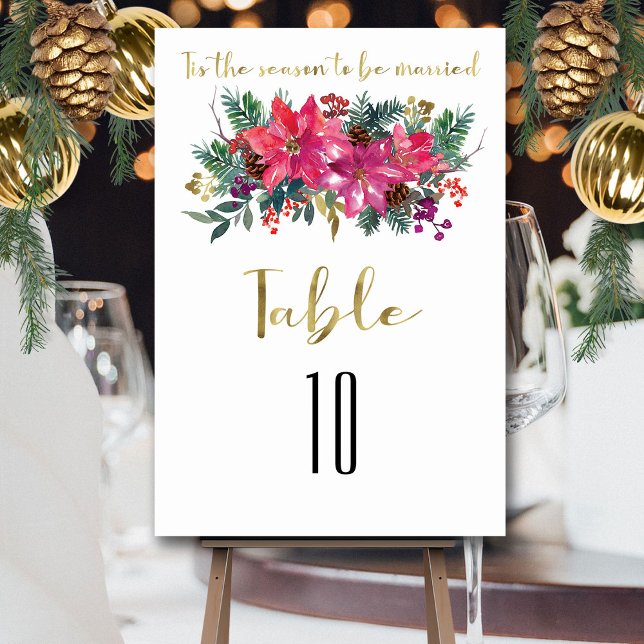 Detta är den säsong som ska präglas av vinterjul R Bordsnummer (Skapare uppladdad)