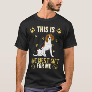 Detta är det bästa gåvan för beagle-Hundälskare T Shirt