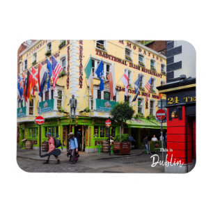 Detta är Dublin-Irland Magnet