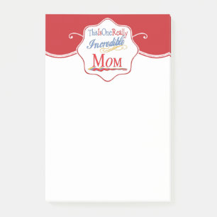 Detta är en av Mamma:s otroliga gift-samlingar Post-it Block