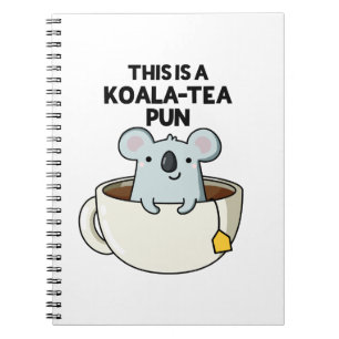 Detta Är En Koala-te Pun Rollig Koala Skämt Anteckningsbok