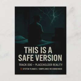 Detta är en säker version - spår 000 platshållare vykort