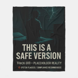 Detta är en Säker version - Spåra platshållare för Fleecefilt