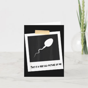 Detta Är En Väldig Gammal Cture Av Mig Rolig Sperm Kort