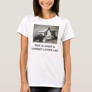 Detta är en vilken feminist ser den lika Goya T Shirt